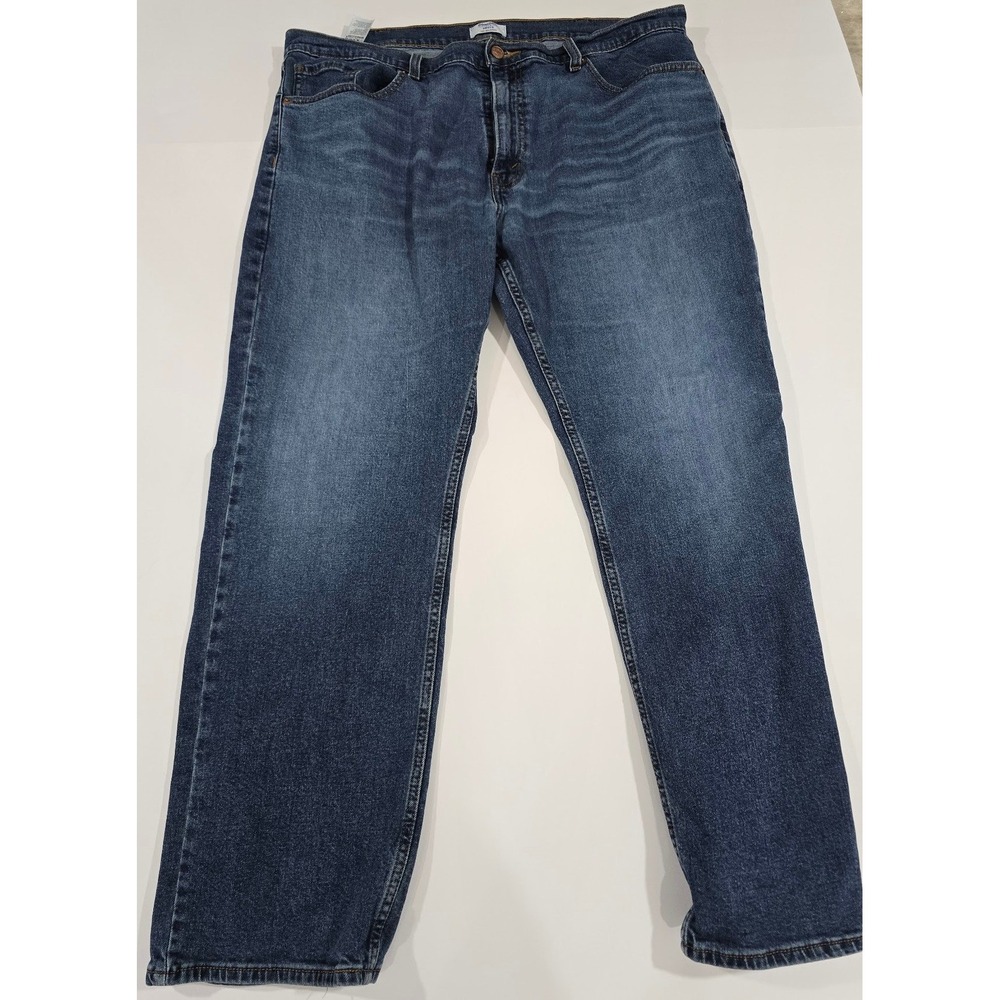 Denizen - Levis Mens Athletic Fit Stretch Jeans Dark Wash Blue Denim 38x30